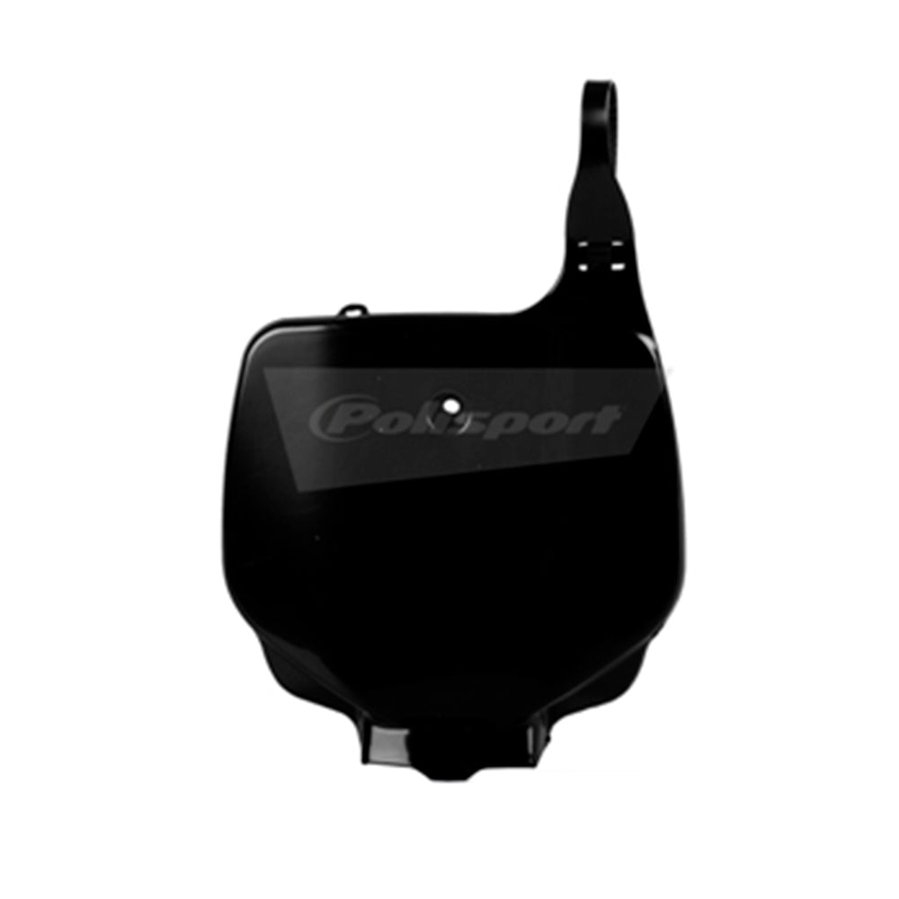 Polisport Front Number Plate For Kawasaki KX 100 Black 2001-2013